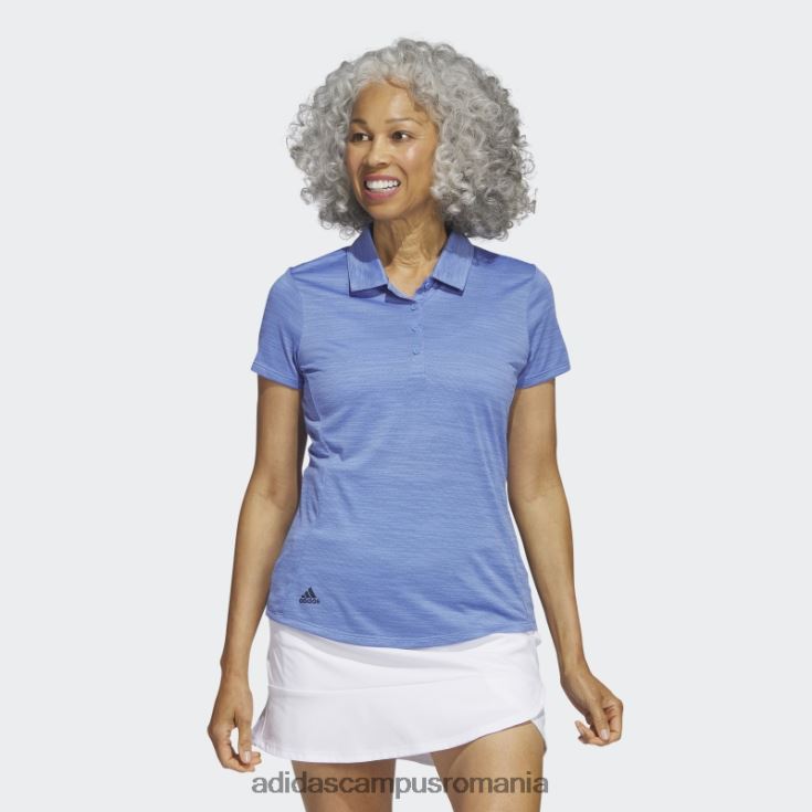adidas campus romania tricou polo albastru cu mânecă scurtă vopsit în spațiu femei albastru/marinier J266N210036