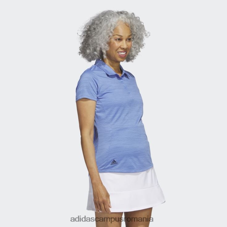adidas campus romania tricou polo albastru cu mânecă scurtă vopsit în spațiu femei albastru/marinier J266N210036