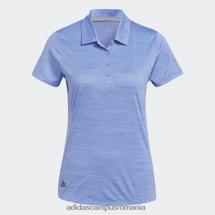 adidas campus romania tricou polo albastru cu mânecă scurtă vopsit în spațiu femei albastru/marinier J266N210036