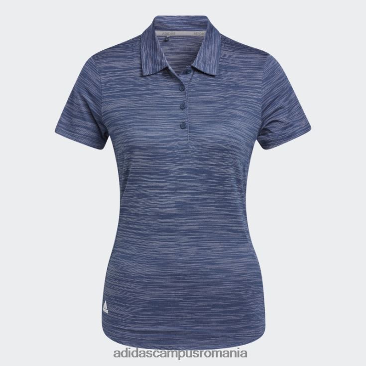adidas campus romania tricou polo cu mânecă scurtă vopsit în spațiu bleumarin femei bleumarin/alb J266N210747