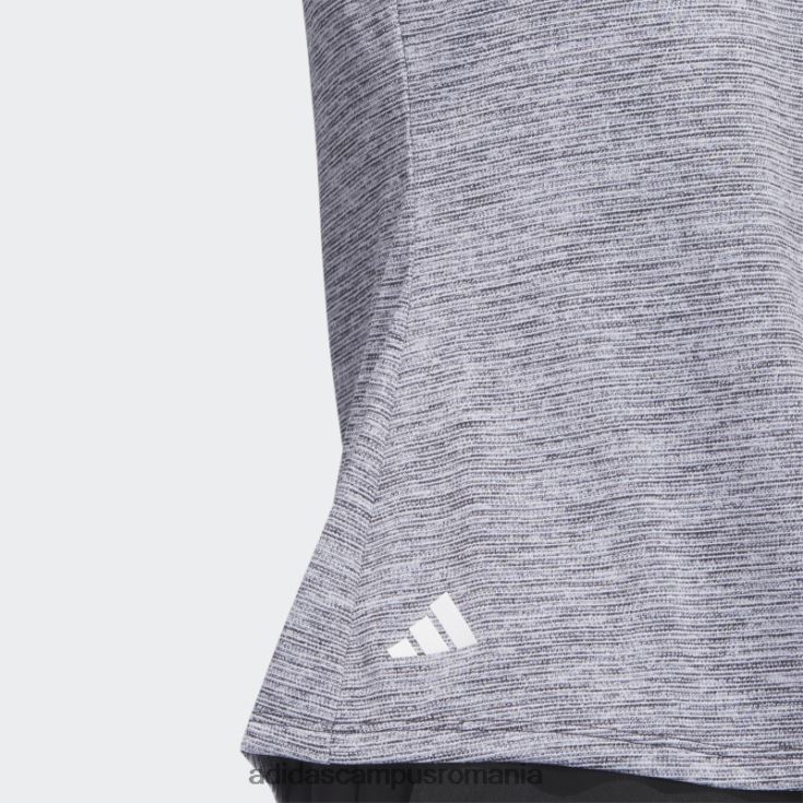 adidas campus romania tricou polo de golf fără mâneci, negru, negru, cu decolteu moc, adidas femei negru J266N29981