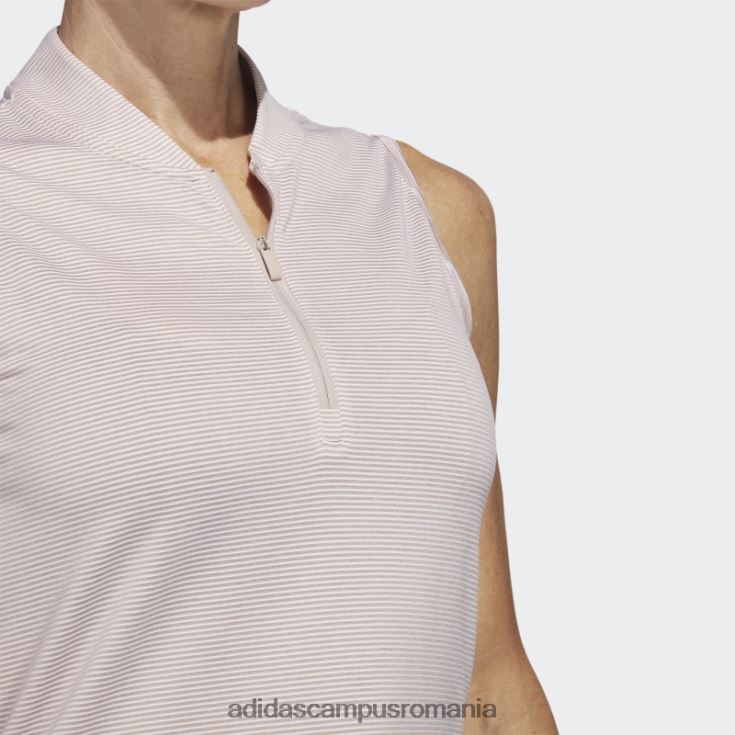 adidas campus romania tricou polo de golf fără mâneci taupe în două culori femei taupe J266N210181