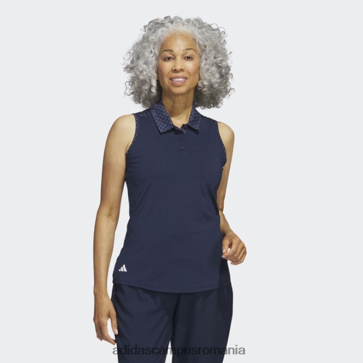 adidas campus romania tricou polo de golf fără mâneci ultimate365 bleumarin adidas femei marina J266N29669