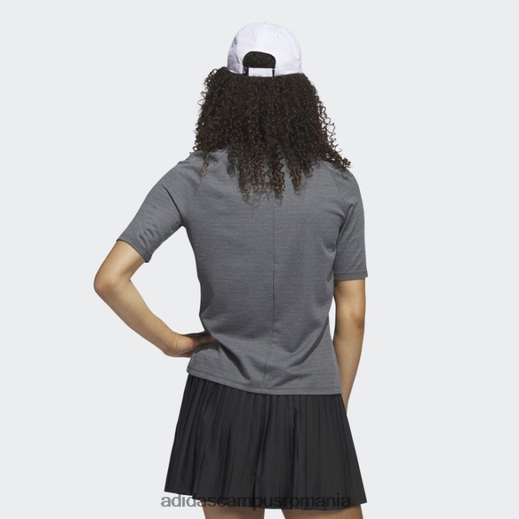 adidas campus romania tricou polo de golf negru cu jumătate de mânecă ultimate365 tour neprezentare femei negru J266N217002
