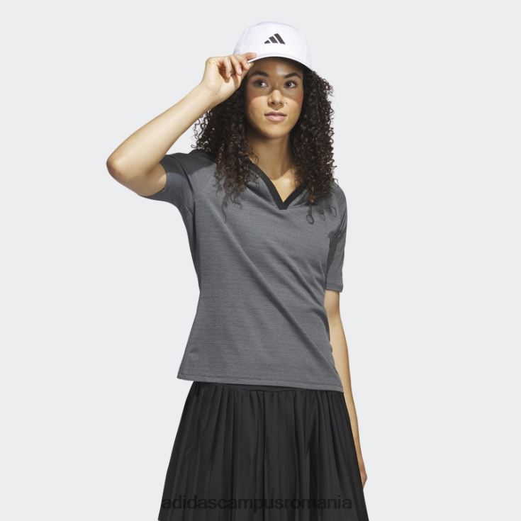 adidas campus romania tricou polo de golf negru cu jumătate de mânecă ultimate365 tour neprezentare femei negru J266N217002