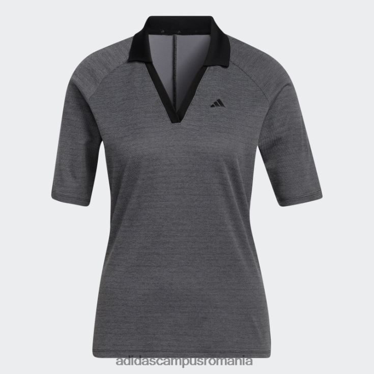 adidas campus romania tricou polo de golf negru cu jumătate de mânecă ultimate365 tour neprezentare femei negru J266N217002