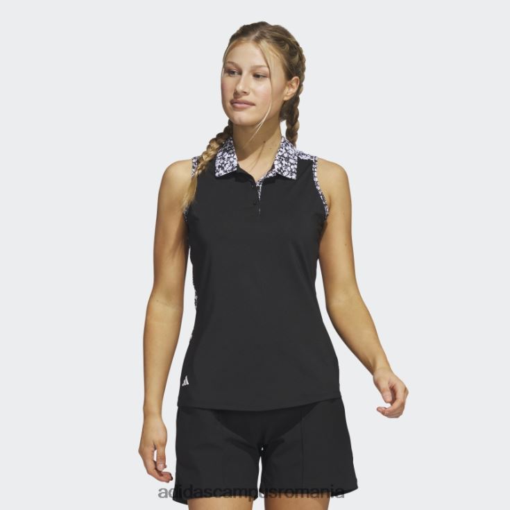 adidas campus romania tricou polo de golf negru ultimate365 fără mâneci femei negru J266N210133