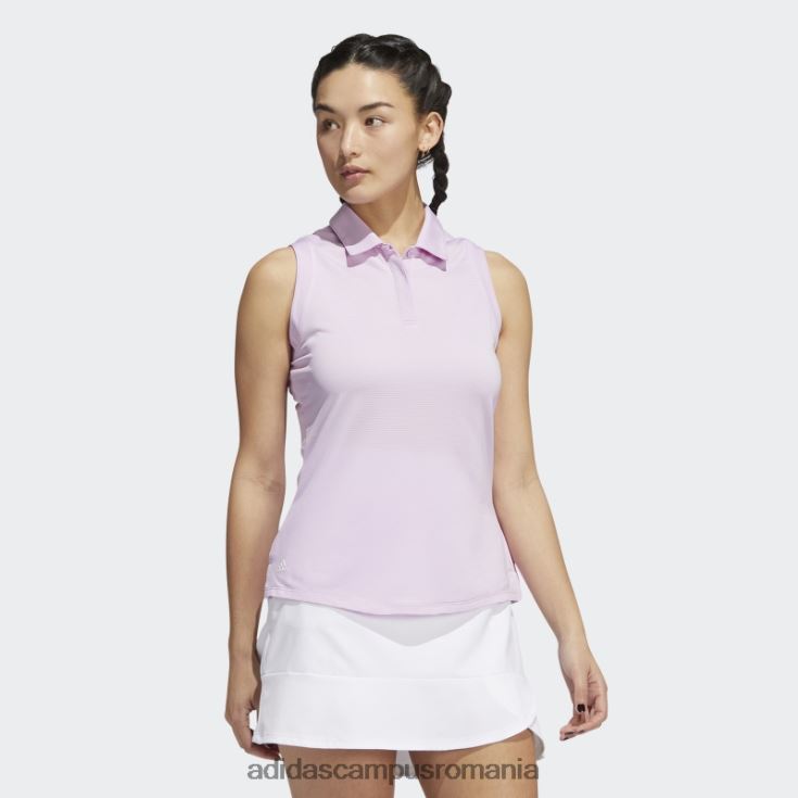 adidas campus romania tricou polo fără mâneci liliac femei liliac J266N22645
