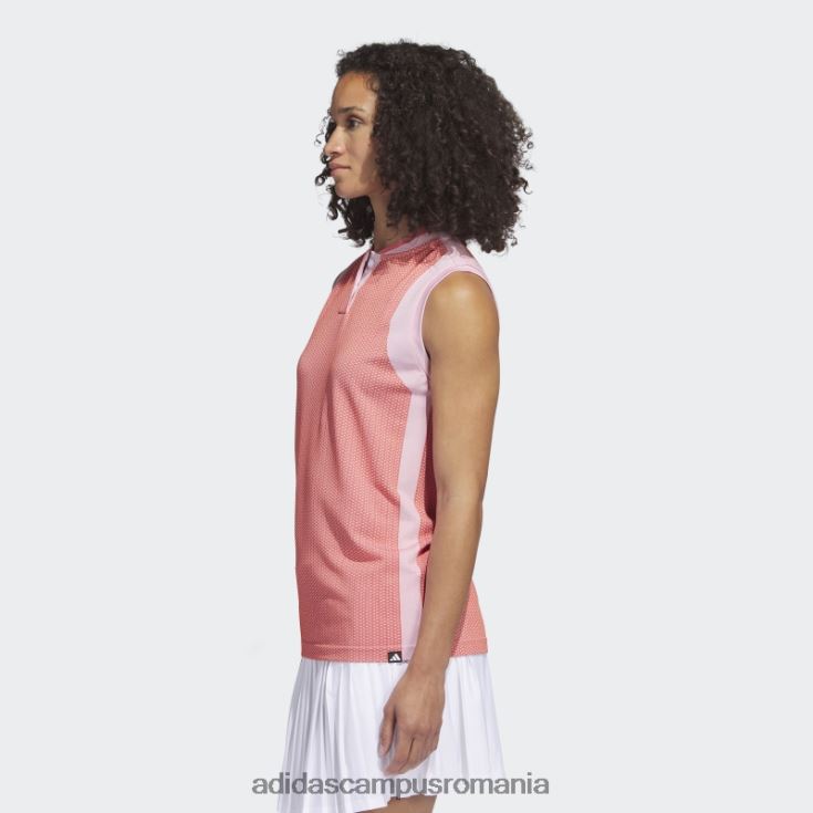 adidas campus romania tricou polo fără mâneci ultimate365 tour, roșu femei roșu J266N217131