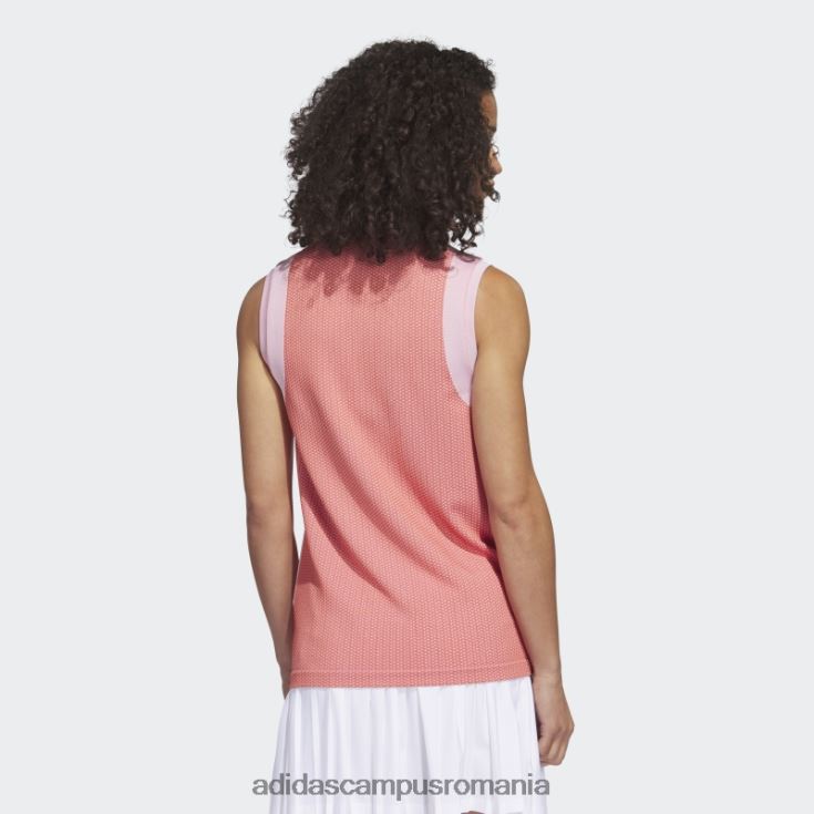 adidas campus romania tricou polo fără mâneci ultimate365 tour, roșu femei roșu J266N217131