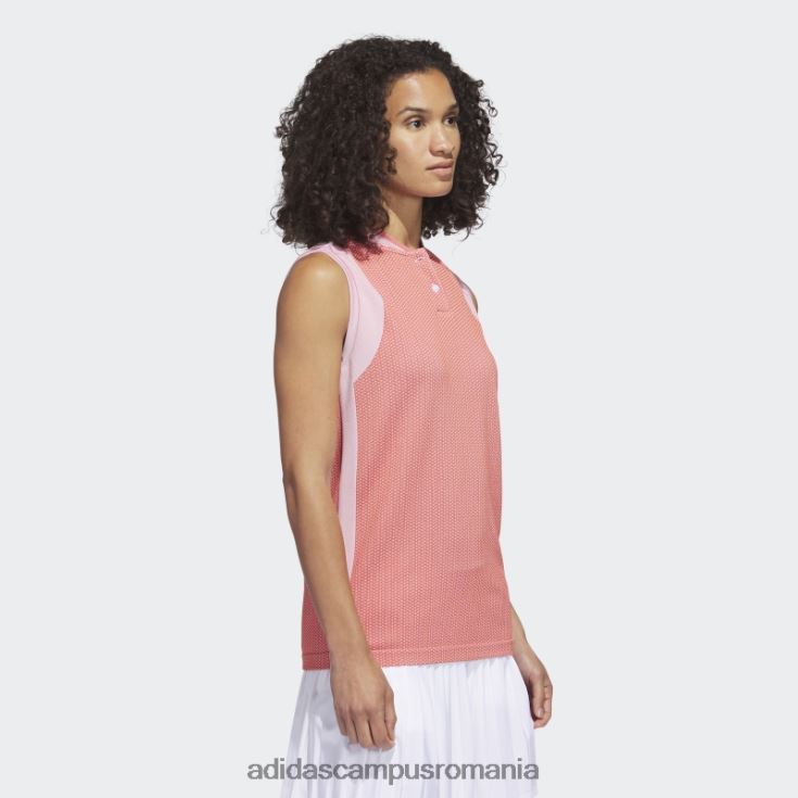 adidas campus romania tricou polo fără mâneci ultimate365 tour, roșu femei roșu J266N217131