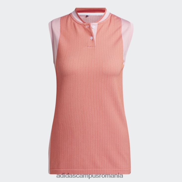 adidas campus romania tricou polo fără mâneci ultimate365 tour, roșu femei roșu J266N217131