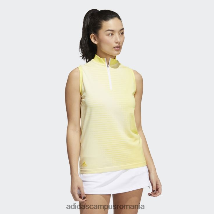 adidas campus romania tricou polo galben primeknit fără mâneci adidas femei galben J266N23063