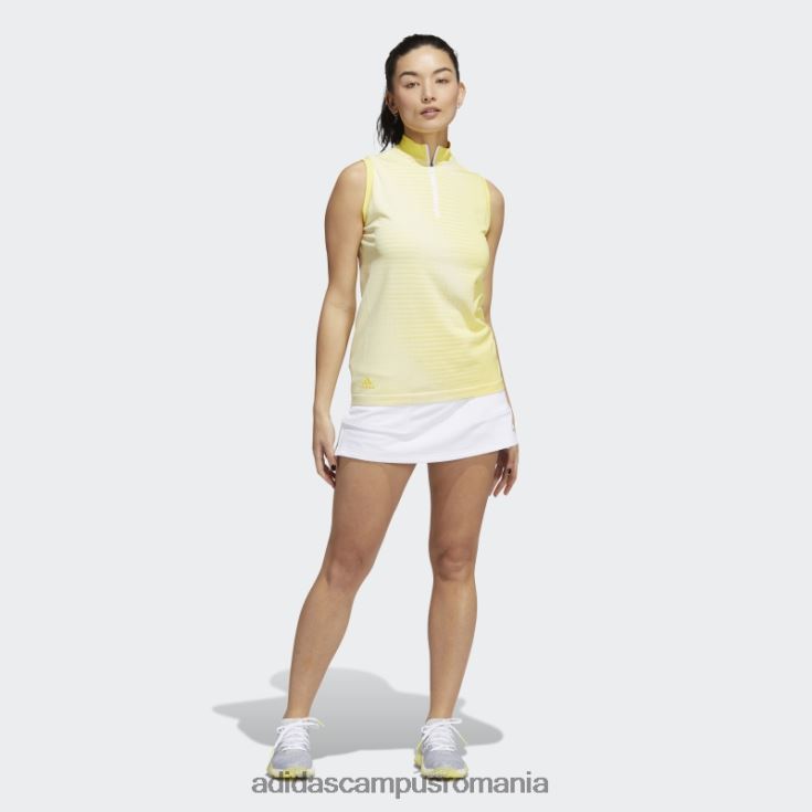 adidas campus romania tricou polo galben primeknit fără mâneci adidas femei galben J266N23063