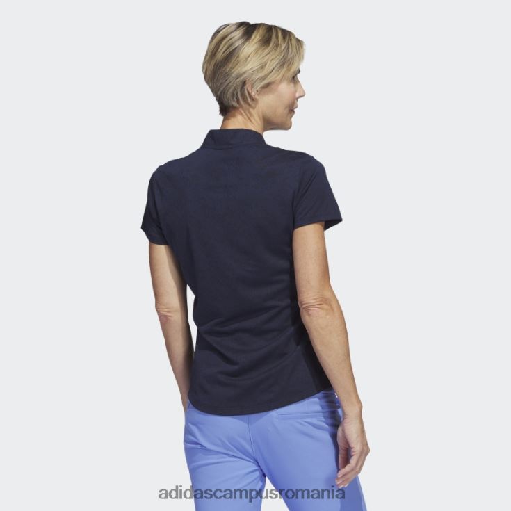 adidas campus romania tricou polo golf jacquard bleumarin femei marina J266N29932