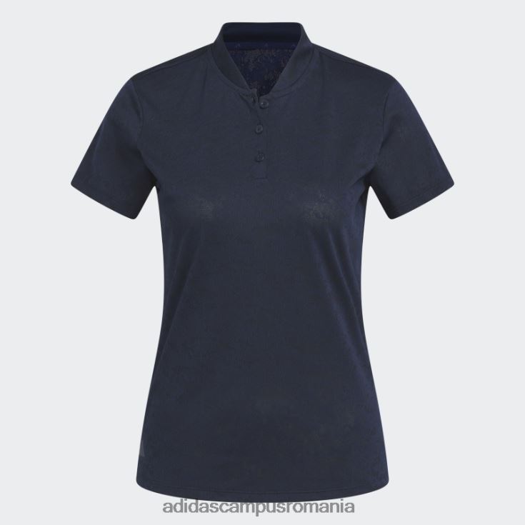 adidas campus romania tricou polo golf jacquard bleumarin femei marina J266N29932