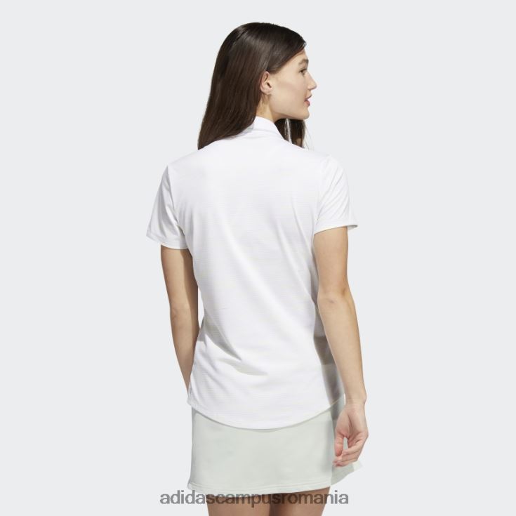 adidas campus romania tricou polo noutate alb femei alb/verde J266N23217