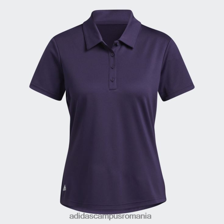 adidas campus romania tricou polo performance primegreen violet femei Violet J266N210177