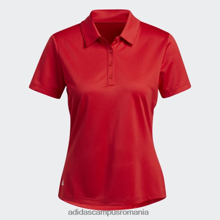 adidas campus romania tricou polo red performance primegreen elegant femei roșu J266N29305