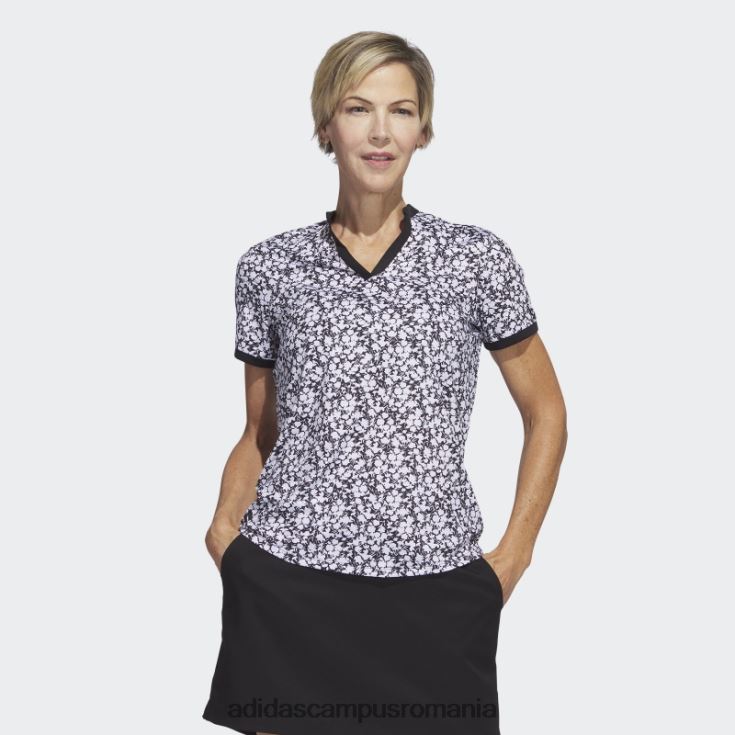 adidas campus romania ultimate365 golf polo negru adidas femei alb negru J266N210002