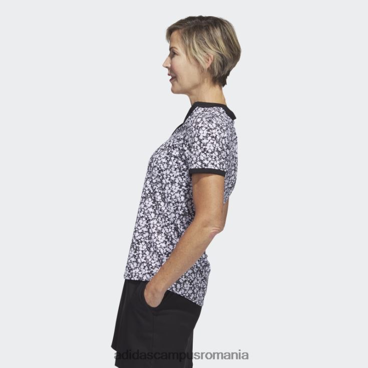 adidas campus romania ultimate365 golf polo negru adidas femei alb negru J266N210002
