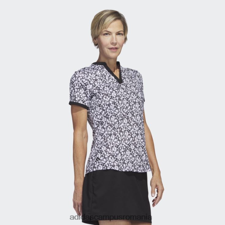adidas campus romania ultimate365 golf polo negru adidas femei alb negru J266N210002