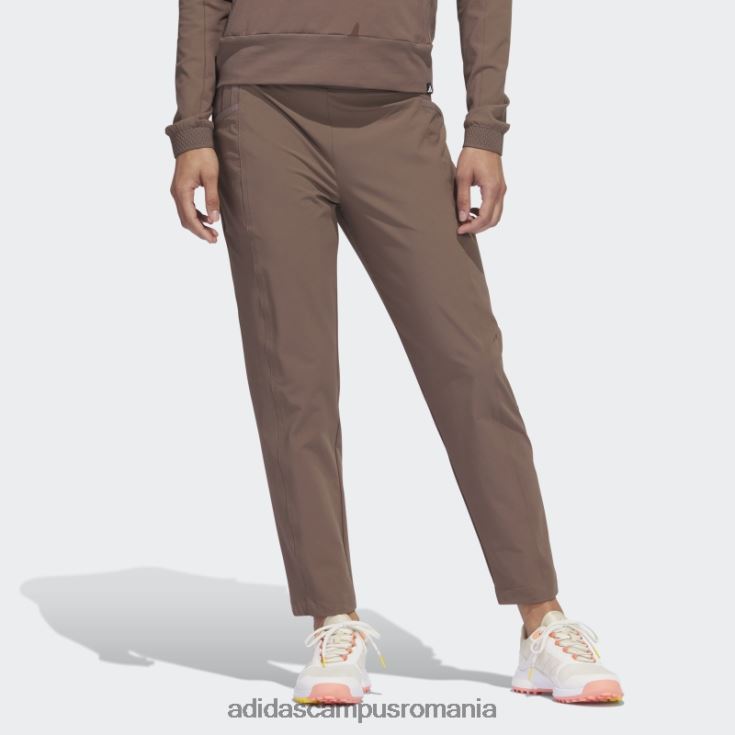 adidas campus romania ultimate365 tour pantaloni de golf cu tragere la glezna pământ femei Pământ J266N216807