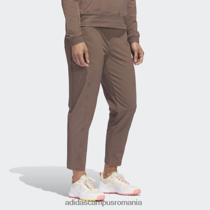adidas campus romania ultimate365 tour pantaloni de golf cu tragere la glezna pământ femei Pământ J266N216807