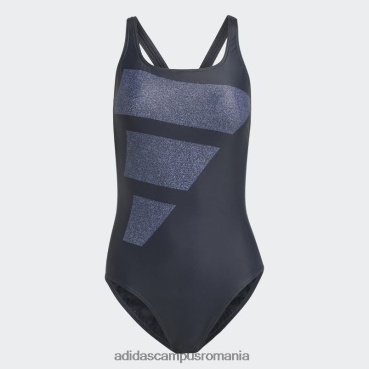 adidas campus romania alb baruri mari grafice costum de baie moda femei negru/argintiu violet/alb J266N210297