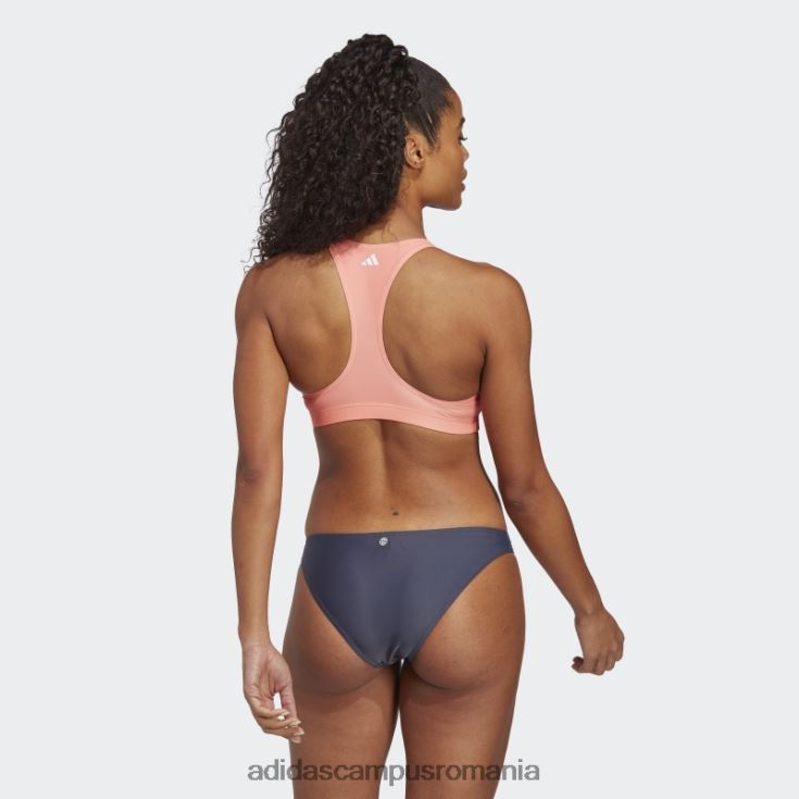 adidas campus romania baruri mari bikini coral femei coral/marine/alb J266N29710