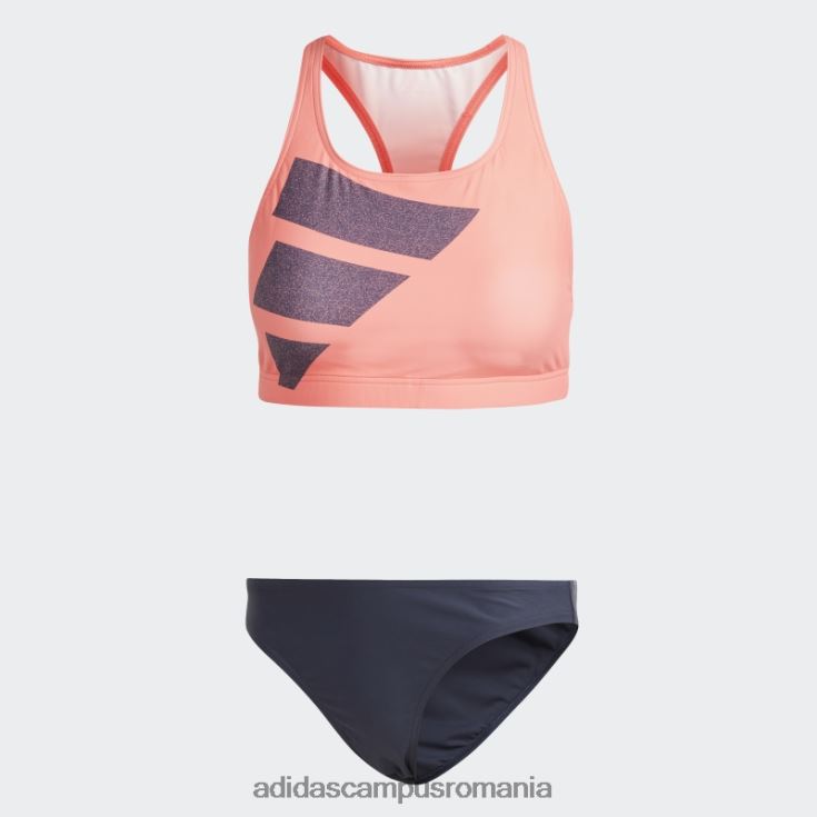 adidas campus romania baruri mari bikini coral femei coral/marine/alb J266N29710