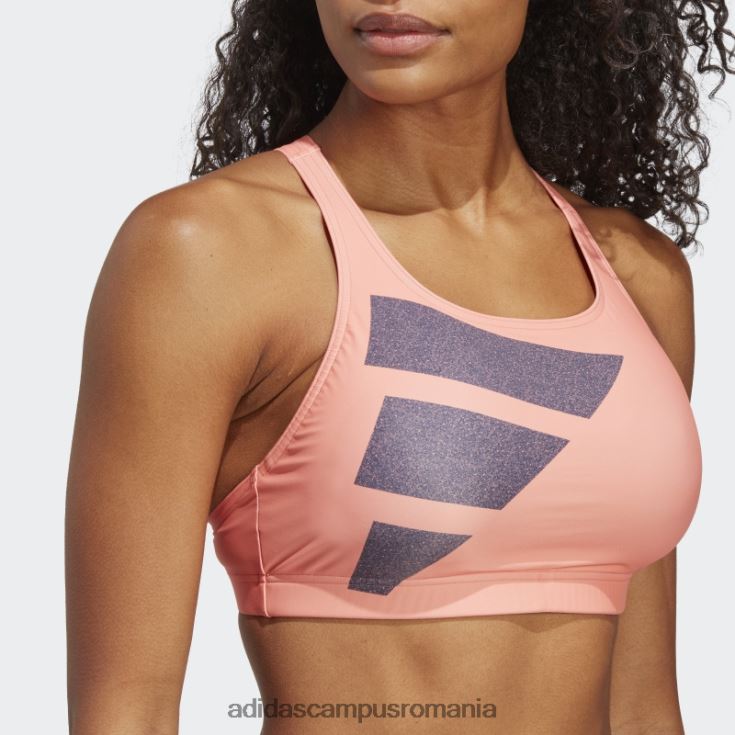 adidas campus romania baruri mari bikini coral femei coral/marine/alb J266N29710