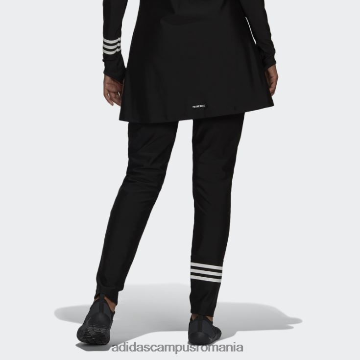 adidas campus romania pantaloni negri de baie femei alb negru J266N216642