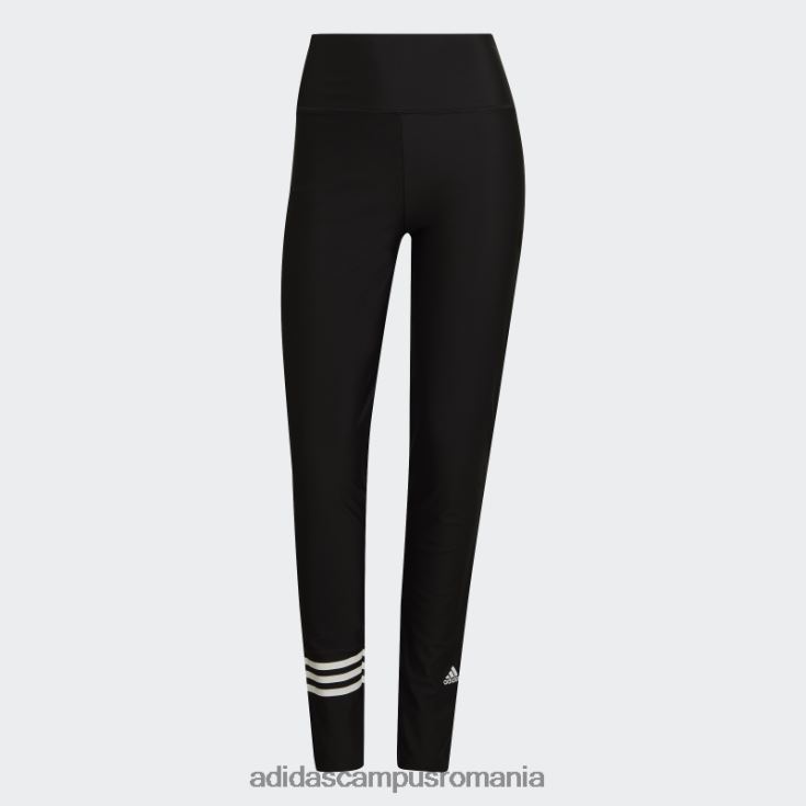 adidas campus romania pantaloni negri de baie femei alb negru J266N216642