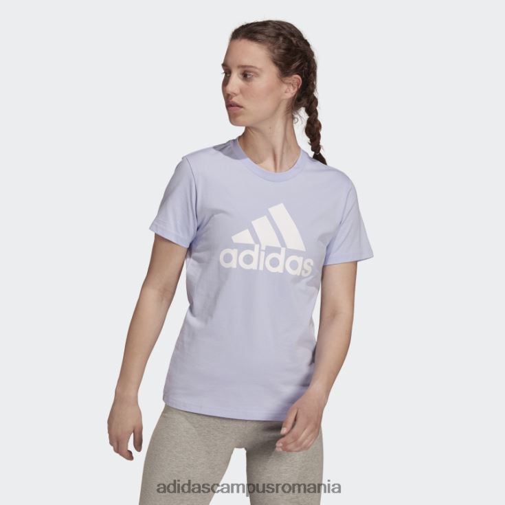 adidas campus romania tricou cu logo violet tone essentials femei ton violet/alb J266N23701