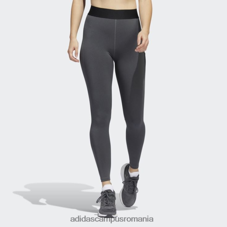 adidas campus romania Colanti 7/8 techfit rezistenti la perioada gri inchis, negru femei erica gri închis J266N23056