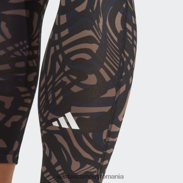 adidas campus romania Jambiere 7/8 imprimate cu elemente esențiale yoga negre femei cerneala neagra J266N216468