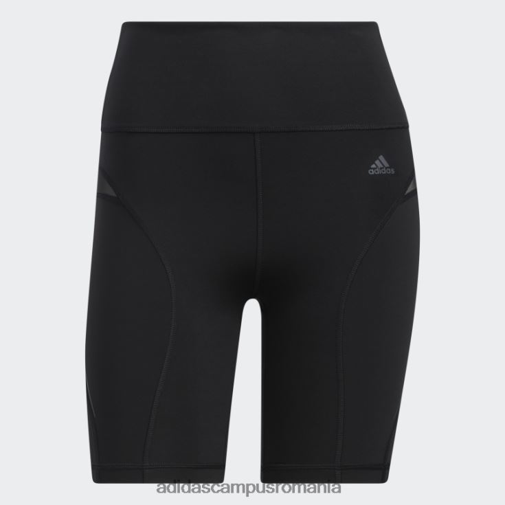 adidas campus romania Jambiere scurte de antrenament negru croite hiit 45 secunde femei negru J266N210510