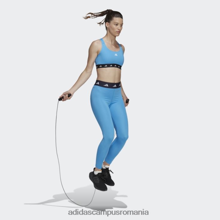 adidas campus romania Jambiere techfit 7/8 albastre femei cerneală albastră J266N23013