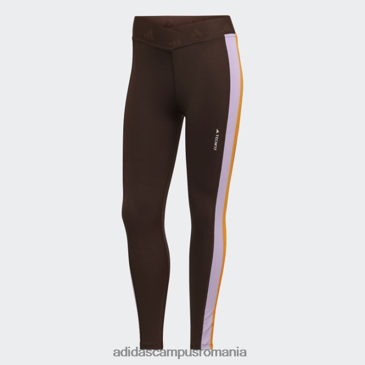 adidas campus romania Leggings 7/8 techfit hyperglam maro închis femei maro inchis J266N23155