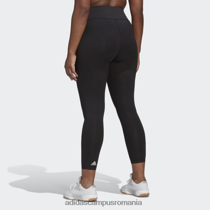 adidas campus romania Leggings de antrenament optime (plus marime) negri femei negru J266N28863