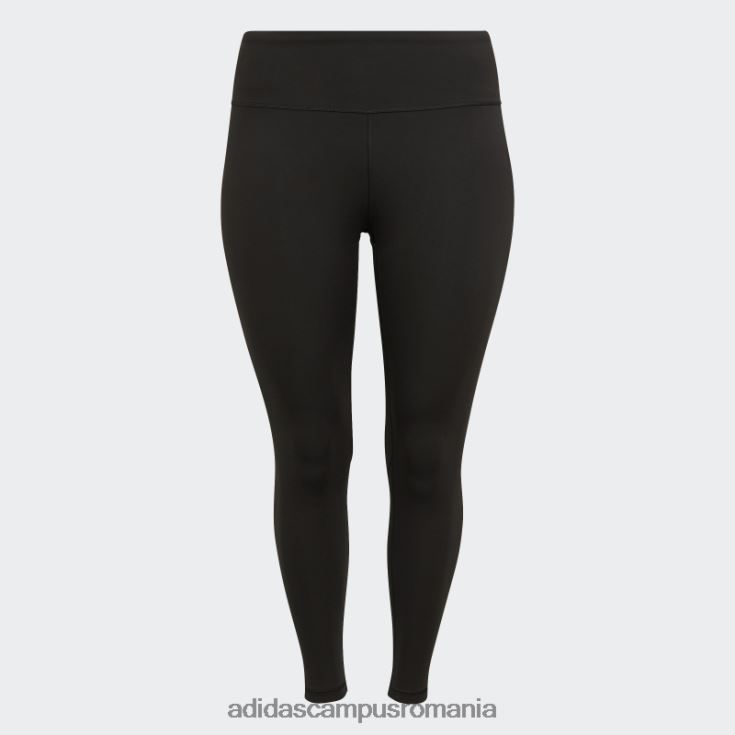 adidas campus romania Leggings de antrenament optime (plus marime) negri femei negru J266N28863