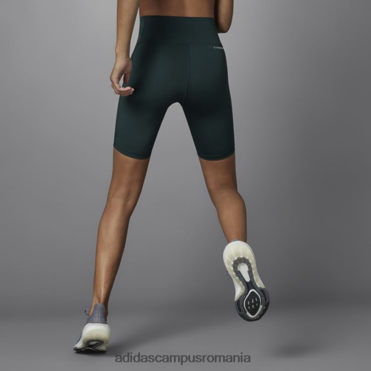 adidas campus romania Leggings pentru biciclete optime trainicons cu 3 dungi verzi adidas femei verde J266N23132