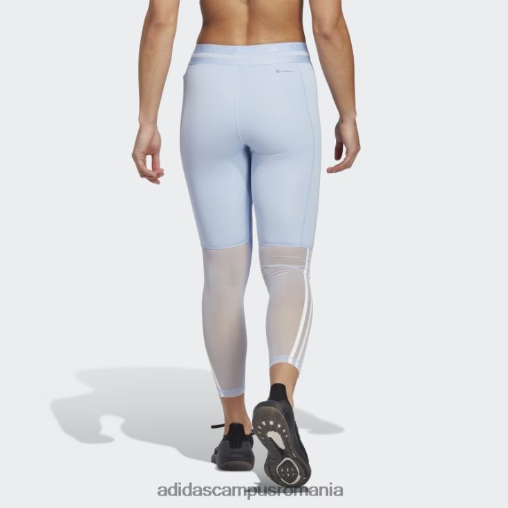 adidas campus romania Leggings techfit hyperglam 7/8 albastru zori adidas femei zori albastre J266N29672