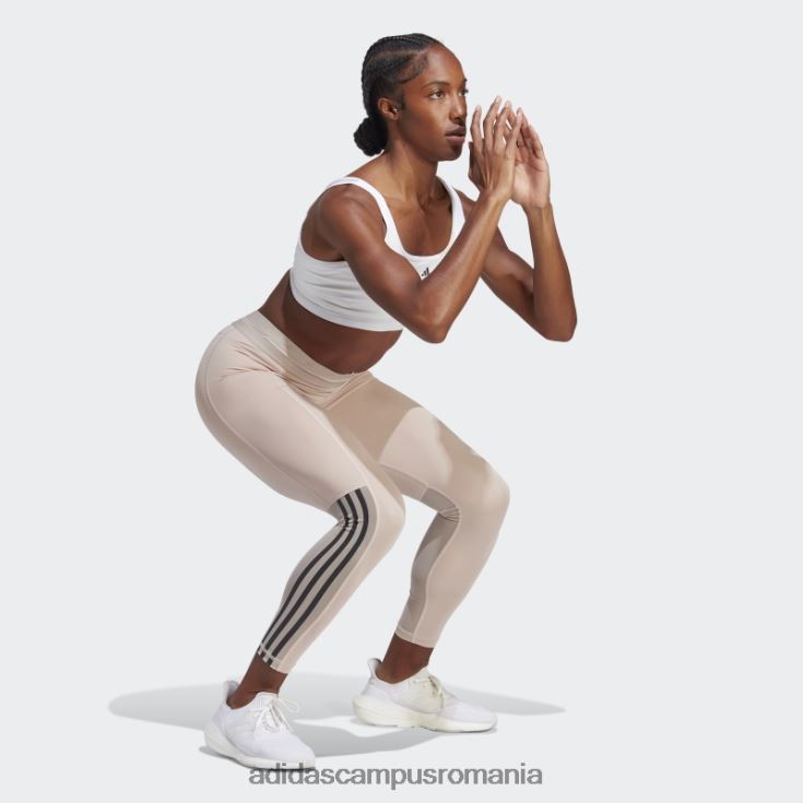 adidas campus romania Leggings techfit hyperglam 7/8 taupe adidas femei taupe J266N29654