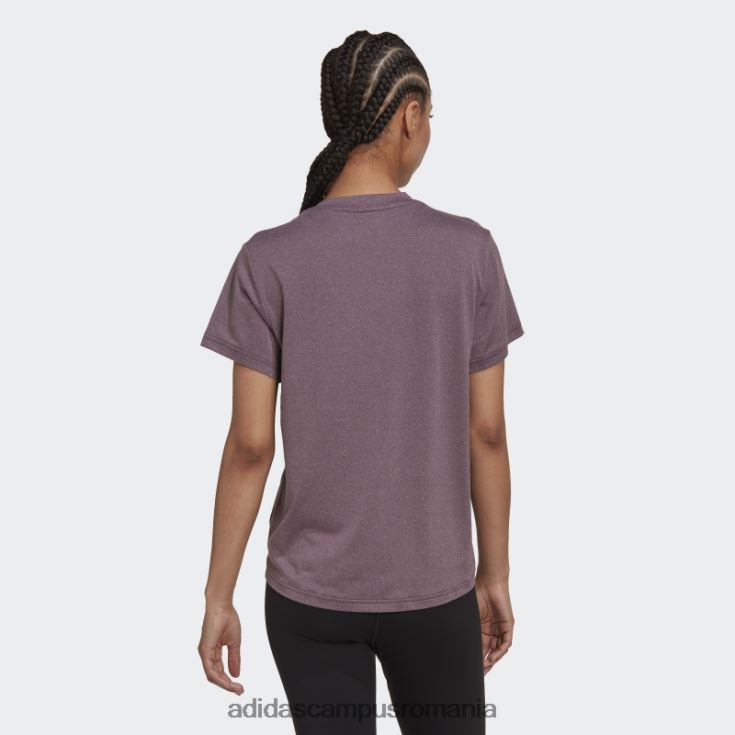 adidas campus romania Maroon aeroready făcut pentru antrenament tricou minim femei maro J266N210433