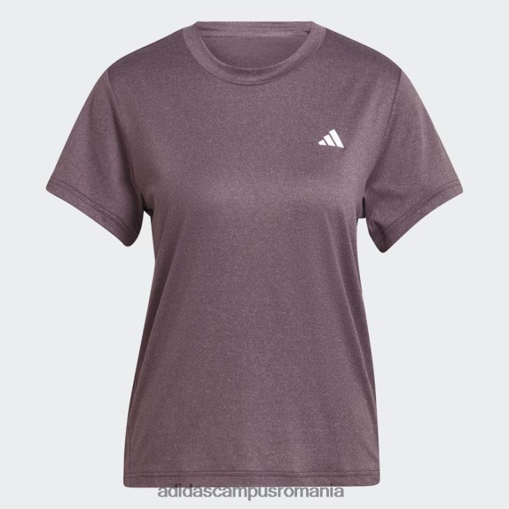 adidas campus romania Maroon aeroready făcut pentru antrenament tricou minim femei maro J266N210433
