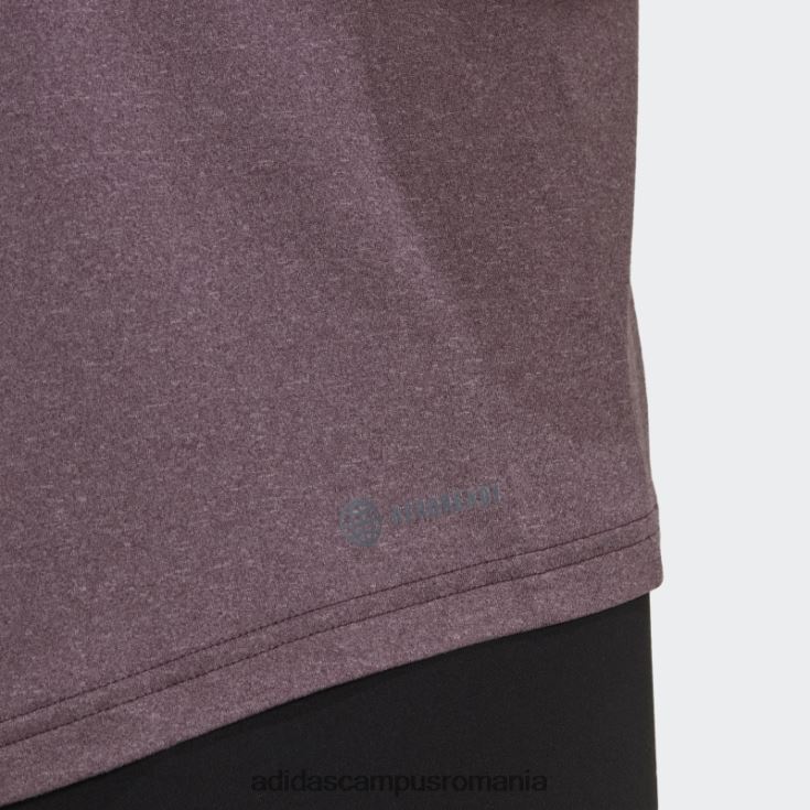 adidas campus romania Maroon aeroready făcut pentru antrenament tricou minim femei maro J266N210433