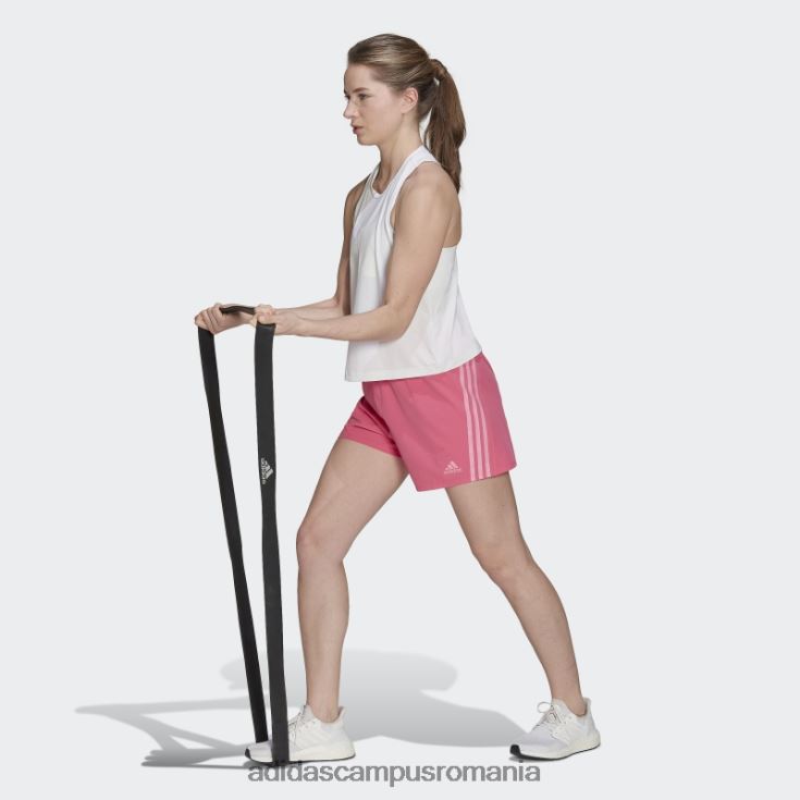 adidas campus romania Tren icons 3 bar logo tank top alb femei alb J266N29397
