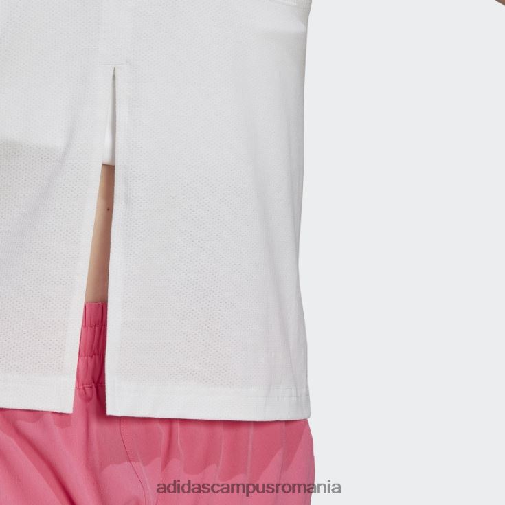 adidas campus romania Tren icons 3 bar logo tank top alb femei alb J266N29397